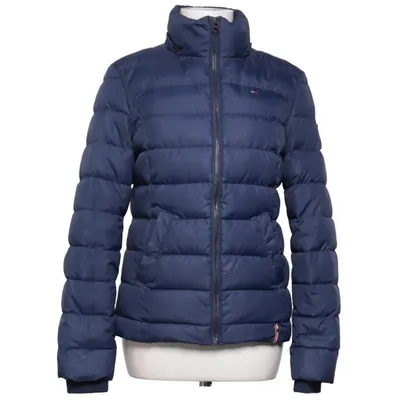 Doudoune (Bleu) de Hilfiger Denim Acrylique, Fausse fourrure, Polyester
