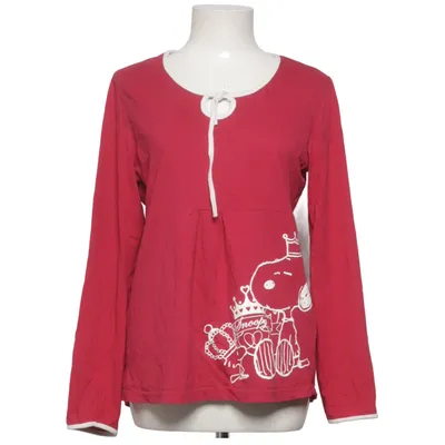 T-shirt à manches longues (Rouge) de Snoopy Coton