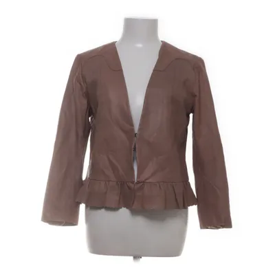 Läderjacka (Brun) från Stella Nova Bomull, Skinn, Polyester