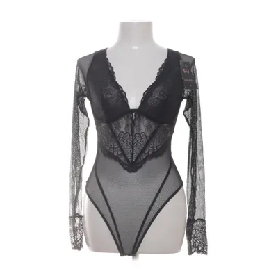 Underklädesbody (Svart) från Hunkemöller Bomull, Elastan, Polyamid