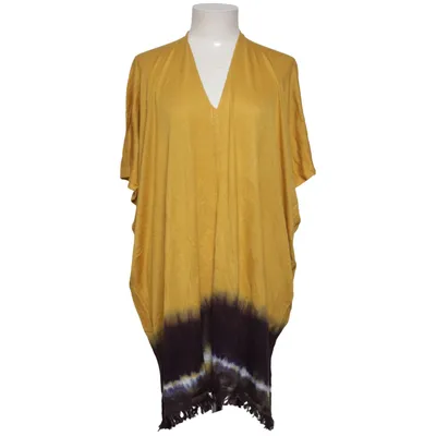 Poncho (Jaune, Violet) de Poncho Gallery Bambou, Cachemire