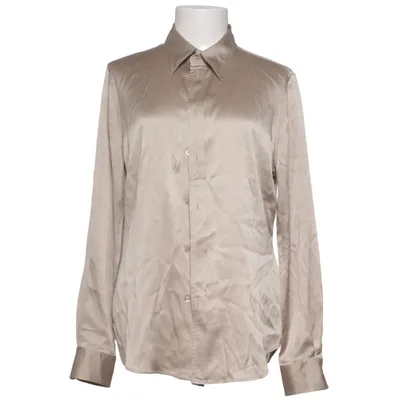 Shirt (Beige) from Ralph Lauren Purple Label Elastane, Silk