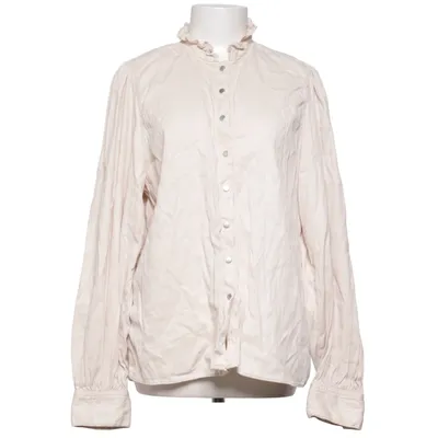 Blus (Beige) från Penn & Ink N.Y Bomull, Elastan, Lyocell