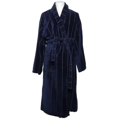 Peignoir (Bleu, Blanc) de Marc Kostner Coton