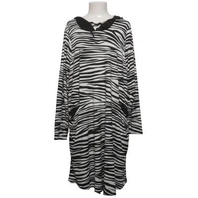 Robe (Noir, Blanc) de Studio Clothing Élasthane, Polyester, Viscose