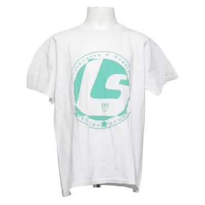 T-shirt (White, Green) from Fruit of the Loom Cotton
