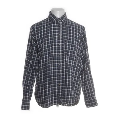 Buttondown-skjorta (Blå, Flerfärgad) från Dressmann Bomull