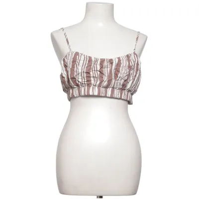 Crop top (Brun) från Lemlem x H&M Lyocell, Linne