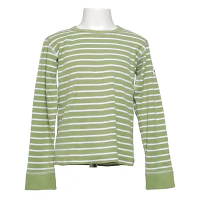 Långärmad t-shirt (Grön, Vit) från Polarn O. Pyret Bomull