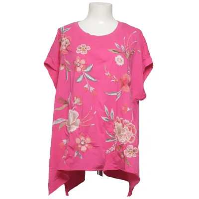 T-shirt (Pink) from Johnny Was Cotton, Polyester