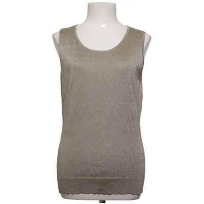 Débardeur (Beige) de Delmod Polyester, Soie