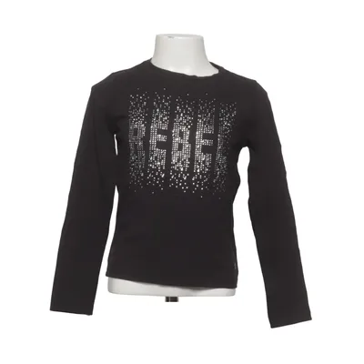 Lange mouwen shirt (Zwart) van Persival Katoen, Elastaan