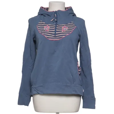 Capuchon sweater (Blauw) van Blutsgeschwister Katoen, Elastaan