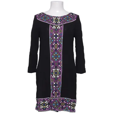 Jurk (Zwart, Lila, Meerkleurig) van Tibi Viscose
