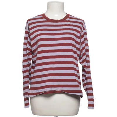 Long sleeve T-shirt (Red, Purple) from Monki Cotton, Modal