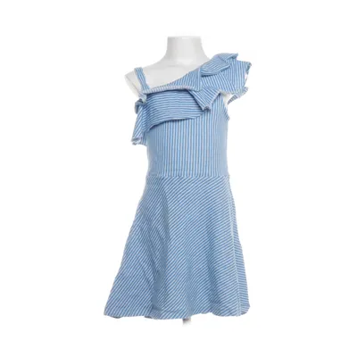 Klänning (Blå, Vit) från Zara Girls Collection Bomull, Elastan