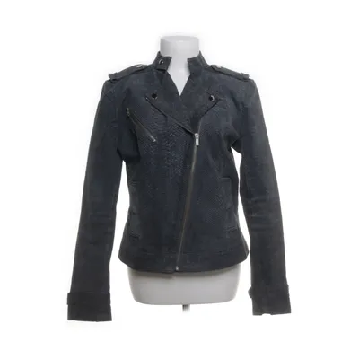 Bikerjack (Grijs) van Goosecraft Leer, Polyester