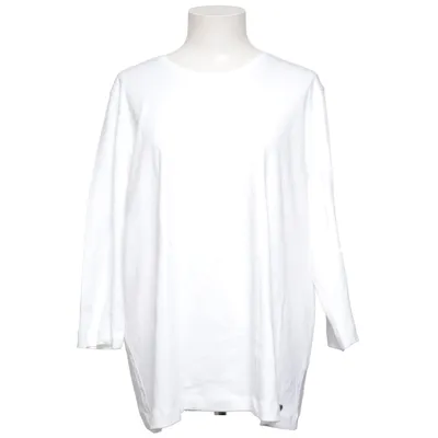 T-shirt à manches longues (Blanc) de Clarina Collection Coton