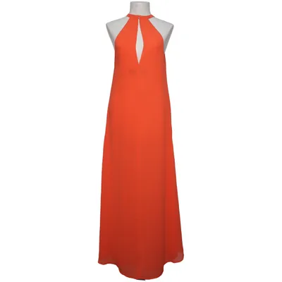Maxikjole (Orange) fra Never Denim Polyester