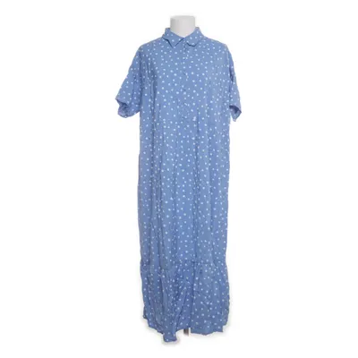 Skjortekjole (Blå, Hvid) fra ADPT Nylon, Viscose