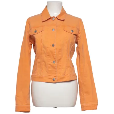 Denim jacket (Orange) from Jeans Les Copains Cotton, Elastane