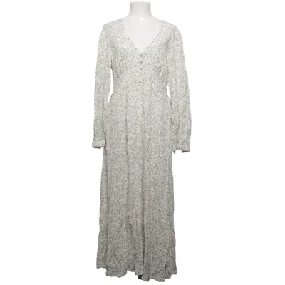 Robe longue (Blanc, Vert) de Bubbleroom Viscose
