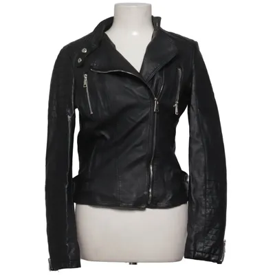 Bikerjack (Zwart) van King of Fashion Polyurethaan