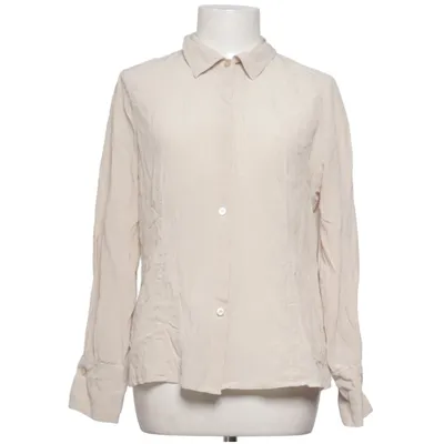 Skjorte (Beige) fra H&M Premium Quality Silke