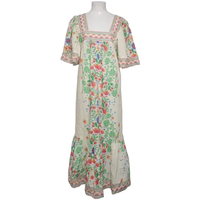 Maxi dress (Beige, Multicolored) from Indiska Cotton