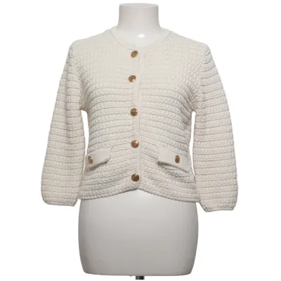 Cardigan (Wit) van Zara Katoen, Polyester