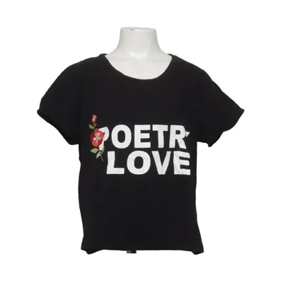 T-shirt (Noir, Blanc) de Skill Coton
