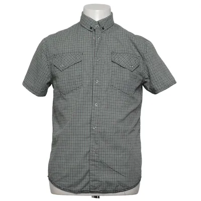 Kortärmad skjorta (Grön, Svart, Vit) från Solid Jeans Bomull, Polyester
