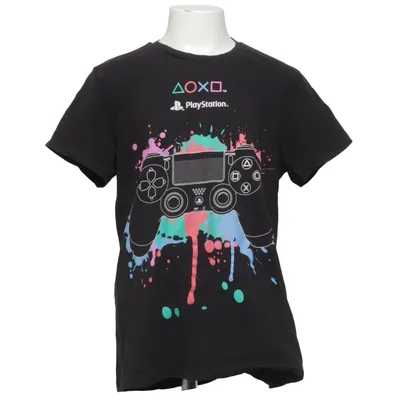 T-shirt (Noir, Multicolore) de Playstation Coton