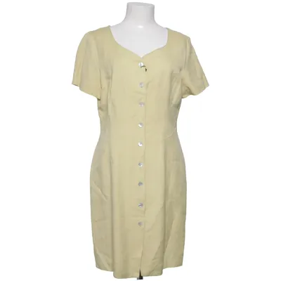 Robe (Jaune) de Woman Collection Acétate, Lin, Viscose