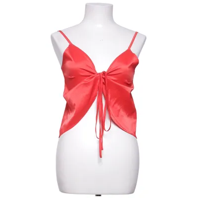 Crop top (Red) from Chiquelle Elastane, Polyester