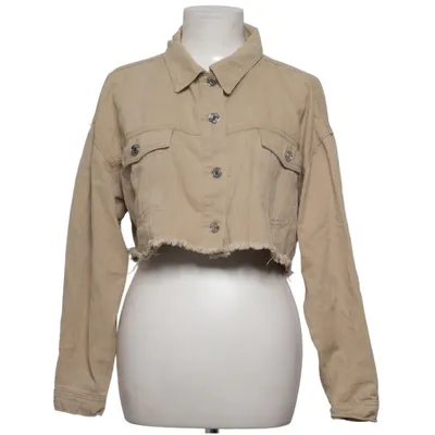 Jeansjacke (Braun) von Fanny Lyckman x Missguided Baumwolle