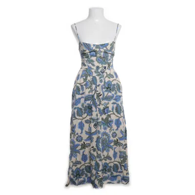 Maxi jurk (Blauw, Beige, Groen) van Zara