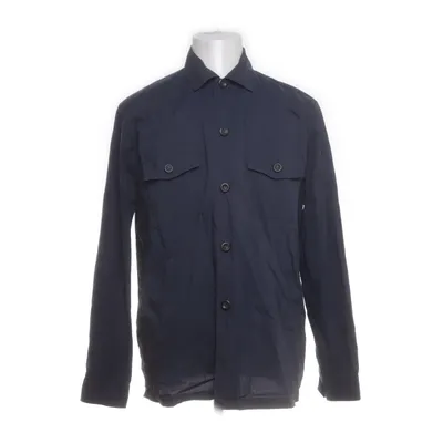 Shirt (Blauw) van Eton Polyamide, Katoen