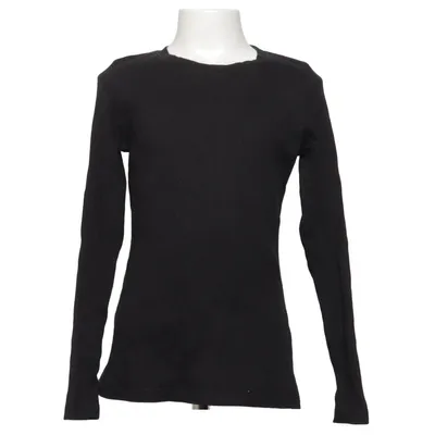 Long sleeve T-shirt (Black) from Lindex Kids Cotton, Elastane