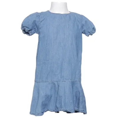 Denim dress (Blue) from Polarn O. Pyret Lyocell, Organic cotton