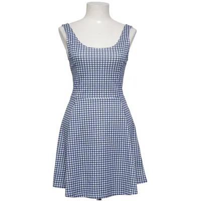 Jurk (Blauw, Wit) van Divided by H&M Elastaan, Polyester