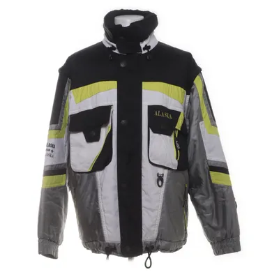 Ski jacket (Gray, White, Black, Yellow) from Alaska Polyamide, Polyester