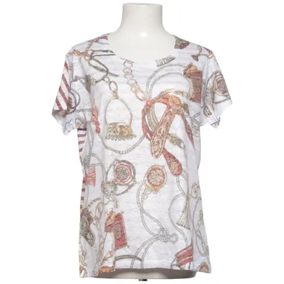 T-shirt (Wit, Bruin, Meerkleurig) van MXO Polyester, Viscose