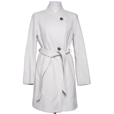 Frakke (Hvid) fra Ril's Kashmir, Polyester, Viscose, Uld