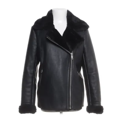 Shearlingjacka (Svart) från Mango Polyester, Polyuretan