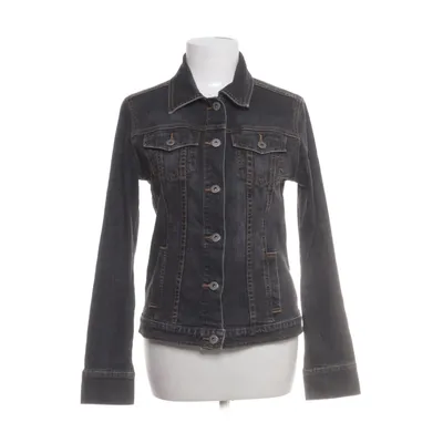 Jeansjacka (Svart) från Flash Jeans Bomull, Elastan