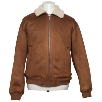 Shearling jas (Bruin) van Premium by Jack & Jones Polyester