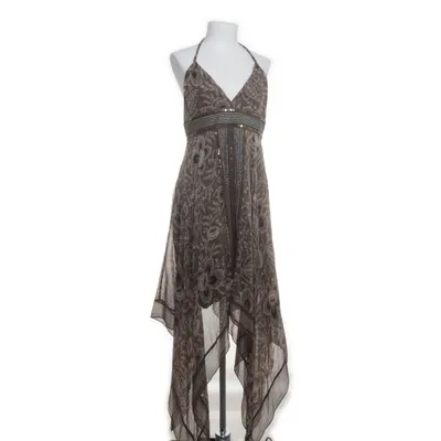 Halterneckklänning (Brun, Flerfärgad) från BCBG Max Azria Silke, Polyester