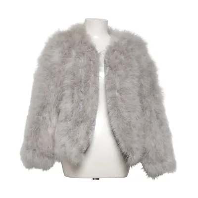 Fjäderjacka (Grå) från Pello Bello Bomull, Fjädrar, Polyester