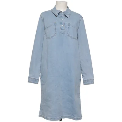 Jeanskjole (Blå) fra Re-Dress Bomuld, Elastan, Polyester